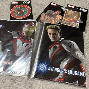어벤져스: 엔드 게임 클리어 파일 4장 세트 x 2 + 씰