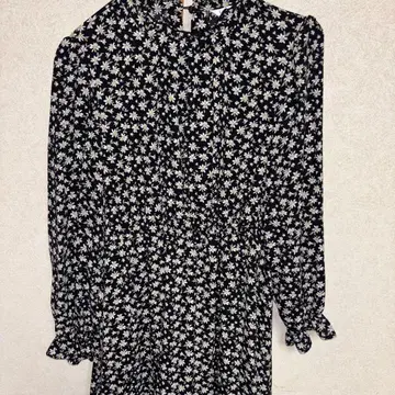 미사용품 꽃무늬 긴팔 원피스 L 사이즈