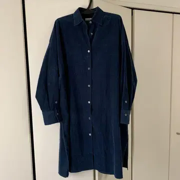 스티븐 앨런 코듀로이 셔츠 원피스