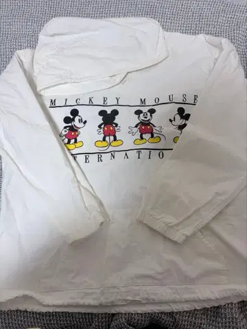 미키 후드티 구제 의류