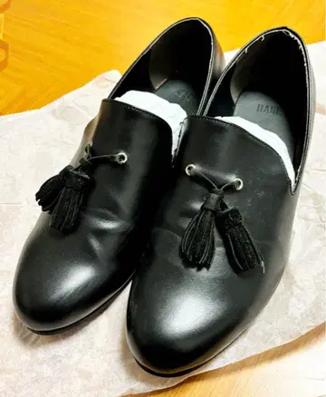 HARE 태슬 슬립온 슈즈 블랙 M 사이즈 26.5cm