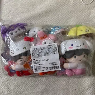 미개봉 새상품 나니와단시 로손 산리오 클립 마스코트 전 7종 치비누이