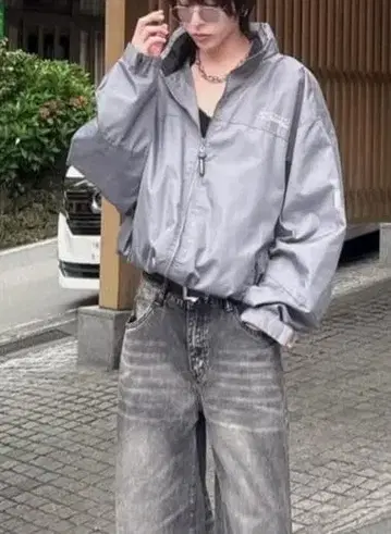 INEXTENSO 후드 부착 나일론 자켓