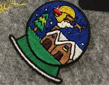 &TEAM showcase 참여 혜택 와펜 배지