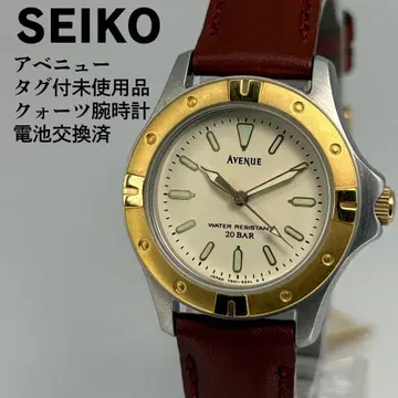 데드스탁 상품 SEIKO 세이코 애비뉴 쿼츠 손목시계 배터리 교환 완료