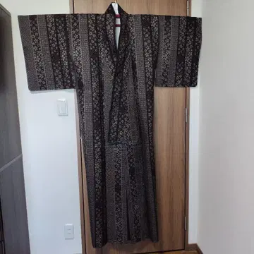 오시마 명주 기모노