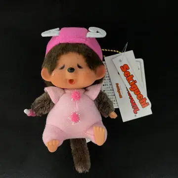 몬치치 얼굴 큰 SS 키체인 나비