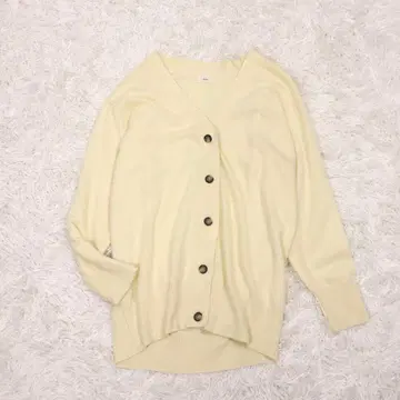 IENA 이에나 캐시미어 100% 오버 실루엣 후와토로 가디건 F