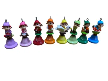 페코짱 미니 핸드벨 8개 세트