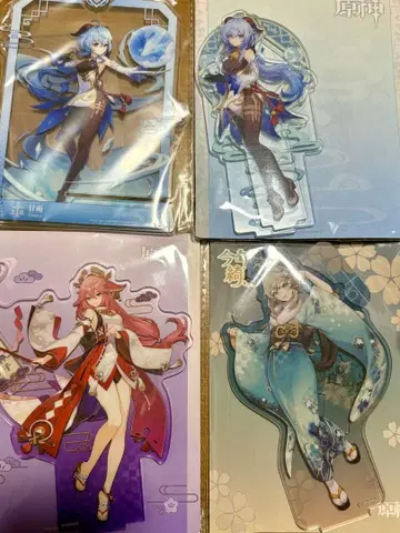 원신 아크릴 스탠드 묶음 판매 아에 미코 감우 키라라