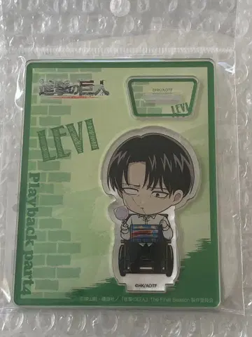 진격의 거인 빌리지 뱅가드 아크릴 스탠드 리바이 4