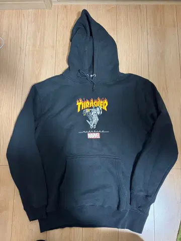 초레어 THRASHER Marvel 콜라보 후드티 L