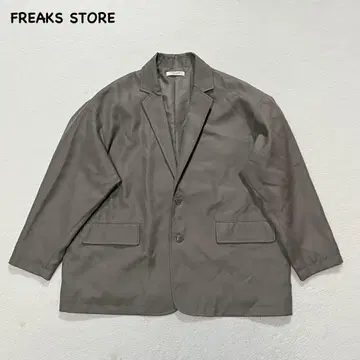 t2225 [프릭스스토어] 테일러드 자켓 오버 사이즈 카키