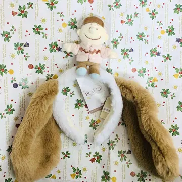 USJ 크리스마스 찰리 브라운 머리띠