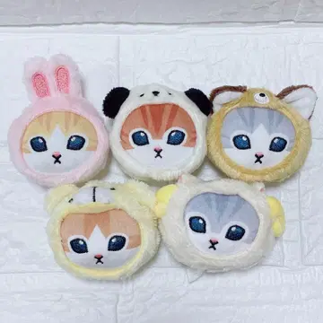 mofusand 봉제 인형 클립 컴프 세트