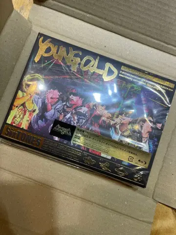 YOUNG GOLD STONES 최초 한정판 블루레이