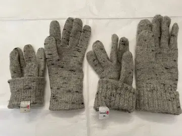 하자품! 울 100% HELLAS 그로브 장갑 9와 9.5 사이즈