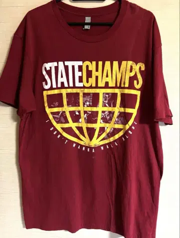 STATE CHAMPS 밴딩 T셔츠 L 사이즈 팝 펑크
