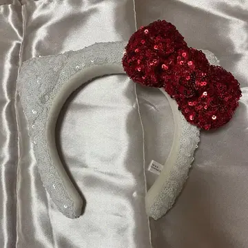 USJ 머리띠 키티 화이트 화이트