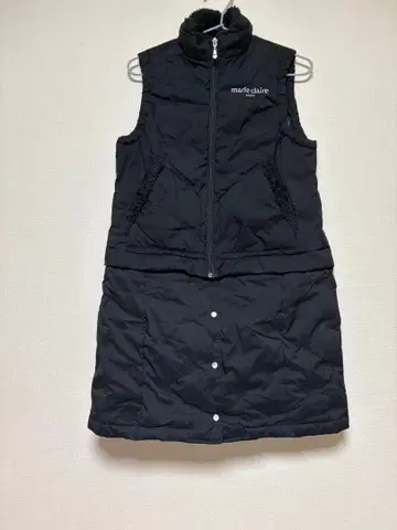 골프웨어 다운 베스트 원피스