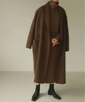 TODAYFUL / 오버 체크 코트 38