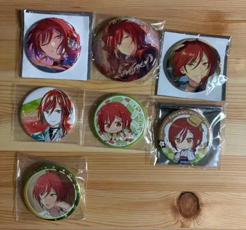 앙스타 나츠메 캔뱃지 7개 세트