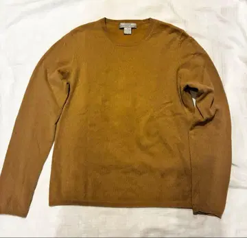 맥 더프 캐시미어 100% 브라운 베이지 니트 스웨터