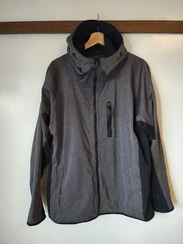 쉘 자켓 그레이 투톤 컬러 XL 사이즈