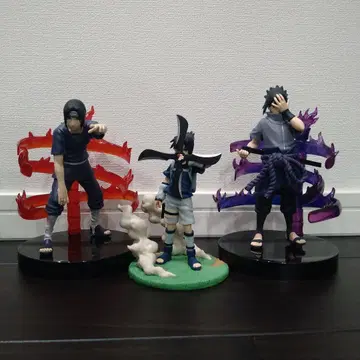 NARUTO 사스케 이타치 피규어 3체 세트