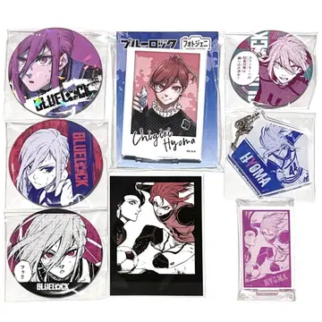 블루 록 중국 아크릴 스탠드 아크릴 키링 캔뱃지 카드 치기리