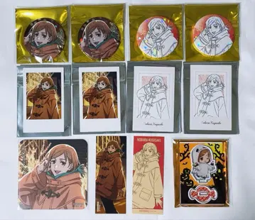 주술회전 말큐브 캔뱃지 특전 아크릴 스탠드 쿠기사키 묶음 판매