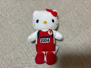 [ 레어 ] 헬로키티 올림픽 한정판 2004 봉제 인형 [ 새상품급 ]