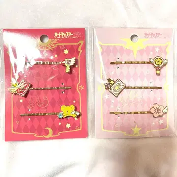 카드캡터 사쿠라 크로우카드 사쿠라카드 헤어핀 액세서리