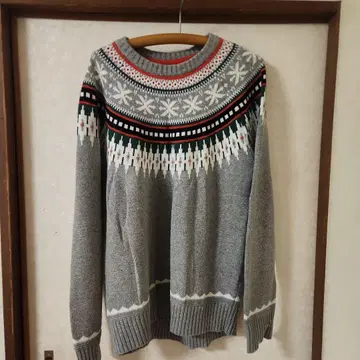 AMERICAN EAGLE 페어아일 패턴 니트 스웨터