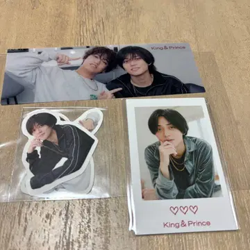King & Prince Heart 회장 혜택 3종 세트
