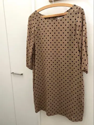 Merceria Dressiorior 7부 소매 도트 원피스