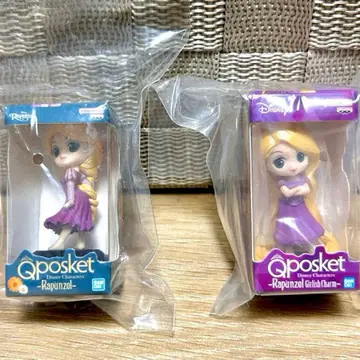 Qposket 라푼젤 피규어 2체 세트