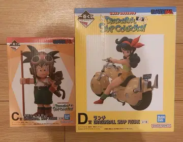 드래곤볼 제일복권 손오공 소년기 런치 피규어