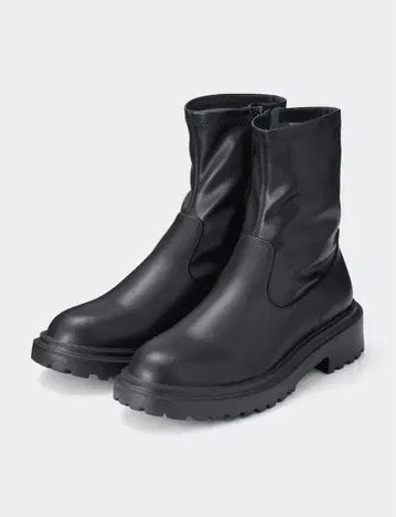 GU 울트라 스트레치 볼륨 밑창 부츠 L 블랙