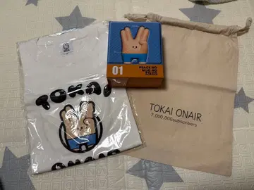 TOKAI ONAIR 700만 명 기념 T셔츠와 피규어 세트