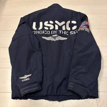 USMC 플라이트 자켓 네이비