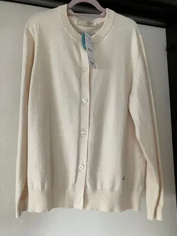 [택 포함 새상품] 크로커다일 실크 블렌드 니트 가디건