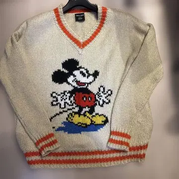 MOUSSYDisney 미키마우스 긴팔 스웨터