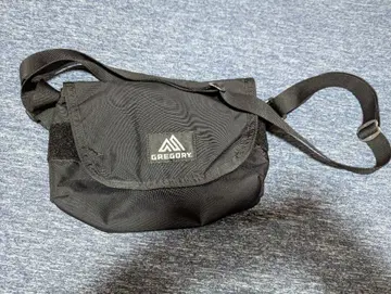 GREGORY 블랙 숄더백