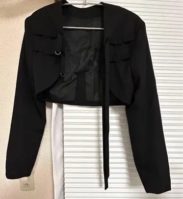 maison special 숏 길이 볼레로 자켓