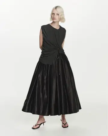 Bibiy. ASHLEY SUSPENDER SKIRT