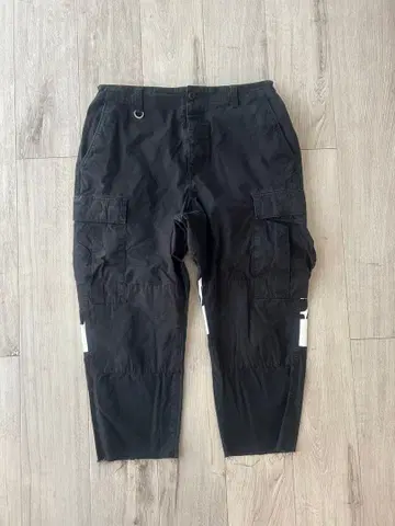 유니폼 익스페리먼트 컷오프 크롭 카고 팬츠