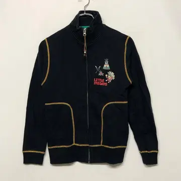 Laundry 인디언 귀여운 프린트 지퍼 맨투맨 자켓