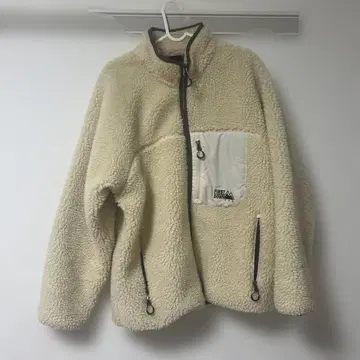 FIRSTDOWN USA 보아 자켓 M 아이보리