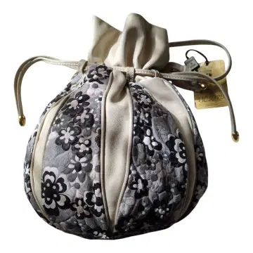 Tatiana Pelletterie 꽃무늬 복조리형 백